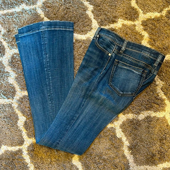 Practically NEW starched Stetson Trouser Jeans 4 long - Picture 1 of 2